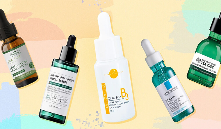  Bạn nên ưu tiên các sản phẩm chứa những thành phần kháng viêm như Azelaic Acid, Glycolic Acid, Benzoyl peroxide hoặc Salicylic Acid.